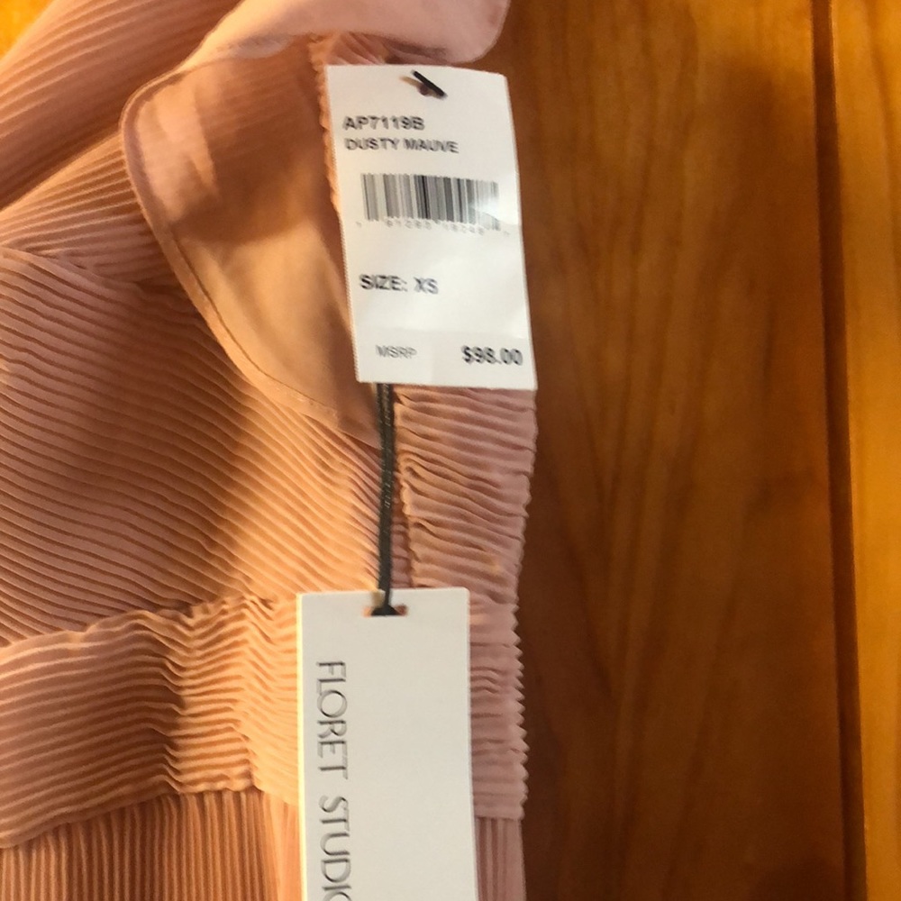 Dusty mauve elegant but fun jumpsuit - Picture 4 of 7
